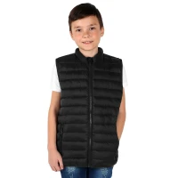LIBERTY VEST KID, Kinder-Weste, Schwarz