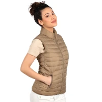 LIBERTY VEST WOMEN, Damen-Weste, Hellbraun Braun
