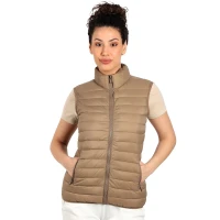 LIBERTY VEST WOMEN, Damen-Weste, Hellbraun Braun