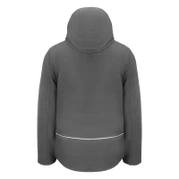 TROOPER, softshell jakna sa skidajućom kapuljačom, tamno siva