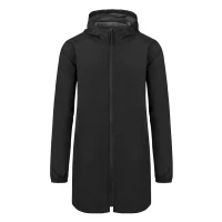 ARIGATO, unisex recycled polyester windbreaker, black