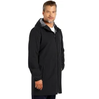 ARIGATO, unisex recycled polyester windbreaker, black