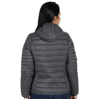 RINO HOODY WOMEN, Damen Winterjacke, Dunkelgrau