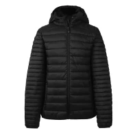 RINO HOODY WOMEN, Damen Winterjacke, Schwarz