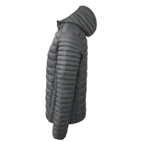 RINO HOODY, hooded jacket, dark gray