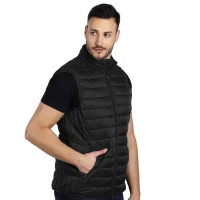 RINO VEST, Winterweste, Schwarz