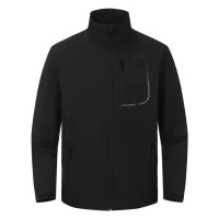 RALLY, Softshell-Jacke, Schwarz