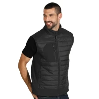 PARKER VEST, Arbeitsweste, Schwarz