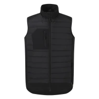 PARKER VEST, Arbeitsweste, Schwarz