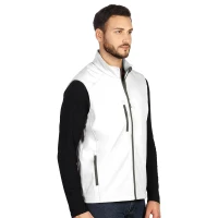 SKIPPER VEST, SoftshellWeste, Weiss
