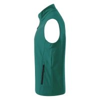 SKIPPER VEST, softshell bodywarmer, green