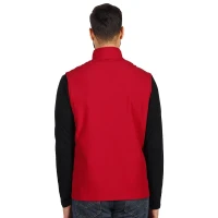 SKIPPER VEST, SoftshellWeste, Rot