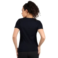 TARGET LADY, Damen-Baumwoll-T-Shirt, 160 g/m2, Blau