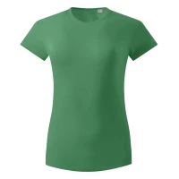 TERRA LADY, majica od organskog češljanog pamuka, 150g/m2, zelena