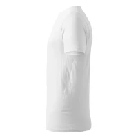 TERRA MEN, majica od organskog češljanog pamuka, 150g/m2, bela