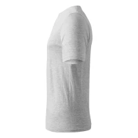 TERRA MEN, majica od organskog češljanog pamuka, 150g/m2, pepeljasta