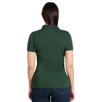 GO GREEN LADY, Damen-Poloshirt, 180 g/m2, Waldgrün