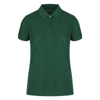 GO GREEN LADY, Damen-Poloshirt, 180 g/m2, Waldgrün