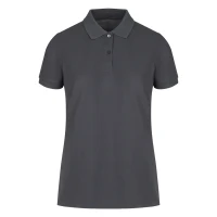 GO GREEN LADY, Damen-Poloshirt, 180 g/m2, Dunkelgrau