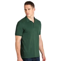 GO GREEN, Poloshirt, 180 g/m2, Waldgrün