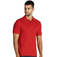 GO GREEN, Poloshirt, 180 g/m2, Rot