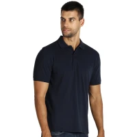 GO GREEN, Poloshirt, 180 g/m2, Blau