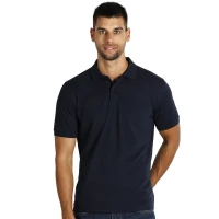 GO GREEN, Poloshirt, 180 g/m2, Blau