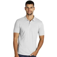 GO GREEN, Poloshirt, 180 g/m2, Grau