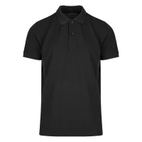 GO GREEN, Poloshirt, 180 g/m2, Schwarz