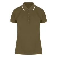 ATLANTIC LADY, women's polo shirt, 190 g/m2, olive