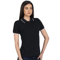 ATLANTIC LADY, Damen-Poloshirt, 190 g/m2, Blau