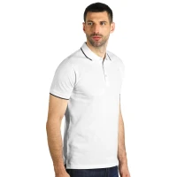 ATLANTIC, Poloshirt, 190 g/m2, Weiss
