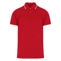 ATLANTIC, Poloshirt, 190 g/m2, Rot