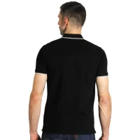 ATLANTIC, Poloshirt, 190 g/m2, Schwarz