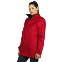 HILL, unisex jakna sa kapuljačom, crvena