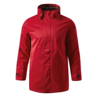 HILL, unisex jakna sa kapuljačom, crvena
