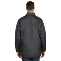 HILL, unisex hooded jacket, dark gray