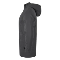 HILL, unisex hooded jacket, dark gray