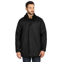 HILL, Unisex Jacke mit Kapuze, Schwarz