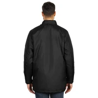 HILL, Unisex Jacke mit Kapuze, Schwarz
