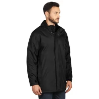 HILL, Unisex Jacke mit Kapuze, Schwarz