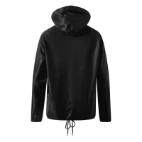 RIVER, Unisex windjacke, Schwarz