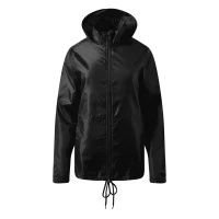 RIVER, Unisex windjacke, Schwarz