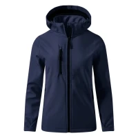 PROTECT WOMEN, ženska softshell jakna sa skidajućom kapuljačom, plava