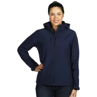 PROTECT WOMEN, ženska softshell jakna sa skidajućom kapuljačom, plava