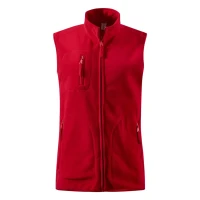 POLARIS VEST, polar fleece vest, 280 g/m2, red