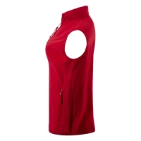 POLARIS VEST, polar fleece vest, 280 g/m2, red