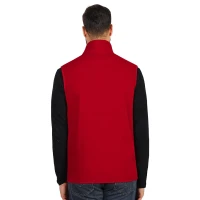 POLARIS VEST, polar fleece vest, 280 g/m2, red