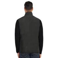 POLARIS VEST, Polar-Fleece-Weste, 280 g/m2, Dunkelgrau