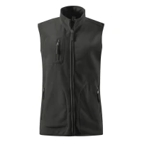 POLARIS VEST, Polar-Fleece-Weste, 280 g/m2, Dunkelgrau